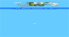Desktop Screenshot of campingduvignal.com